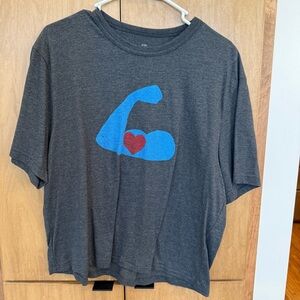 🔥J.Crew x Girls Inc. - Flexing Graphic T-Shirt - X